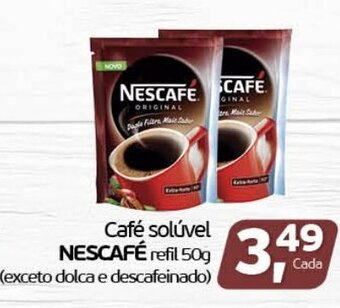 Cometa Supermercados Café Solüvel Nescafé refil 50g oferta