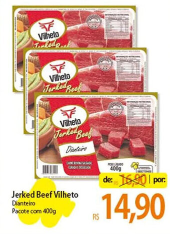 Atacadão Jerked Beef Vilheto 400g oferta