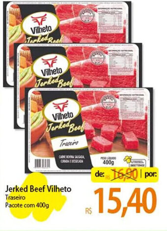 Jerked Beef Vilheto 400g