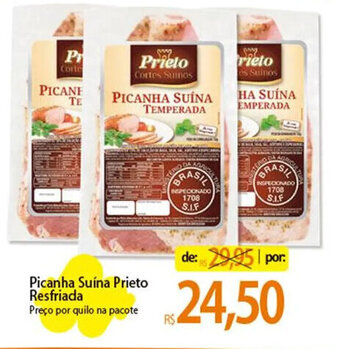 Atacadão Picanha Suína Prieto Resfriada oferta