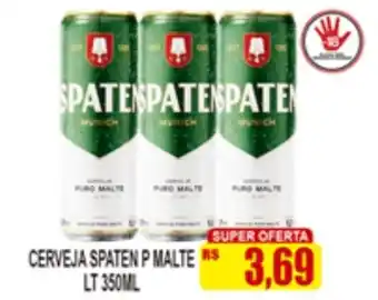 Supermercado leal Cerveja Spaten P Malte Lt 350ml oferta