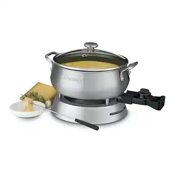 Panela elétrica para fondue cuisinart - inox