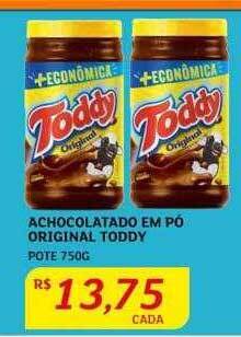 Assaí Atacadista Achocolatado em pó original toddy oferta