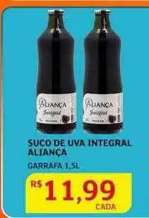 Assaí Atacadista Suco de uva integral aliança oferta