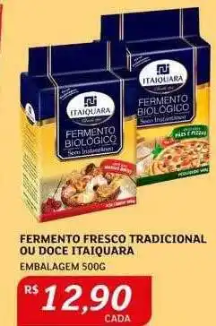 Assaí Atacadista Fermento fresco tradicional ou doce itaiquara oferta