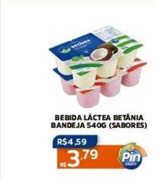 Pinheiro Supermercado Bebida láctea betânia oferta