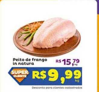 Super Lagoa Peito de frango in natura oferta