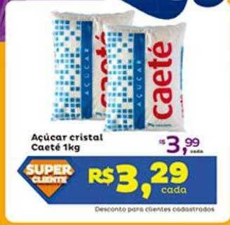 Super Lagoa Açucar cristal caeté oferta