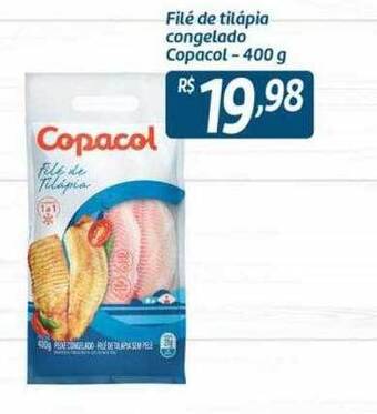 Comper Filé de tilápia congelado copacol oferta