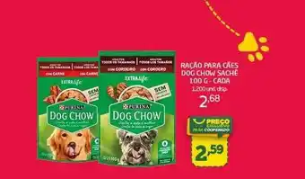 Cooper Ração para cães dog chow oferta