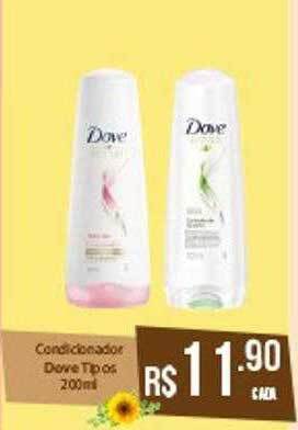 Condicionador dove tipos