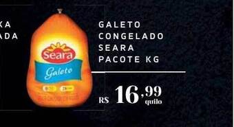 Empório Bahamas Galeto congelado seara pacote kg oferta