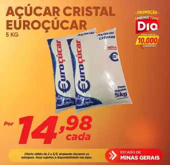Dia Açúcar cristal euroçúcar oferta