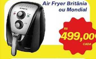 Supermercados Planalto Air fryer britânia ou mondial oferta