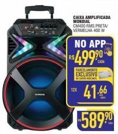Caixa amplificada mondial
