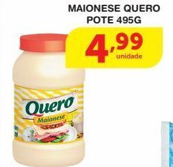 Roldão Maionese quero pote 495g oferta