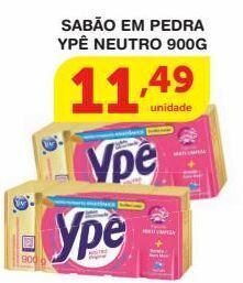Roldão Sabão em pedra ypê neutro 900g oferta