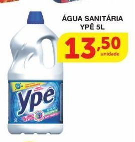 Roldão Água sanitária ypê 5l oferta