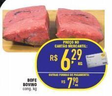 Mercantil Rodrigues Bofe bovino kg oferta