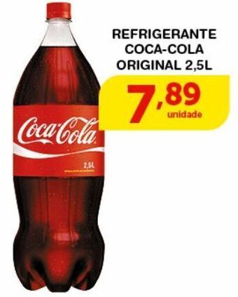 Refrigerante coca-cola 2.5l