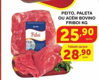 Roldão Peito, paleta ou acém bovino friboi kg oferta