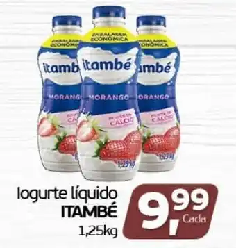 Cometa Supermercados Iogurte Líquido Itambé 170g oferta