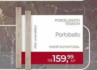ABC da Construção Porcelanato 11x120cm portobello oferta