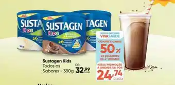 Drogaria São Paulo Sustagen kids todos os sabores oferta
