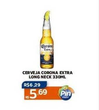 Pinheiro Supermercado Cerveja corona extra long neck oferta