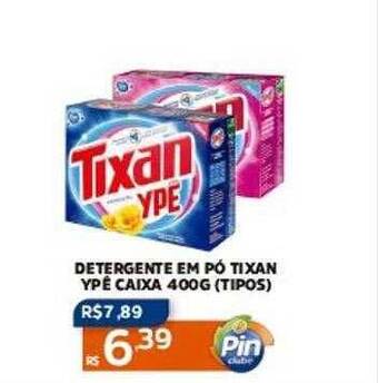 Detergente em pó tixan ypê