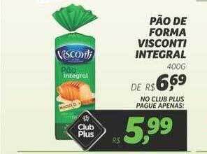 Supermercado Lavapés Pão de forma visconti integral oferta