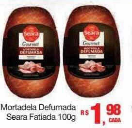 Abevê Supermercados Mortadela defumada seara fatiada oferta