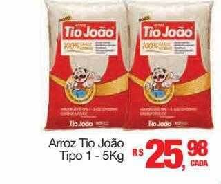 Arroz tio joão tipo 1