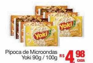 Pipoca de microondas yoki