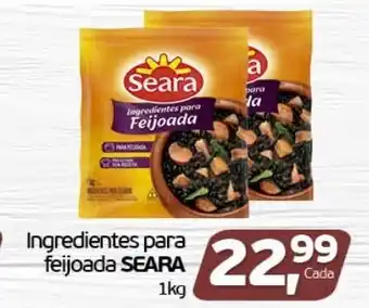 Cometa Supermercados Ingredientes para feijoada Seara 1kg oferta