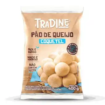 Extrabom Supermercados Pão de queijo tradine 400g coquetel oferta