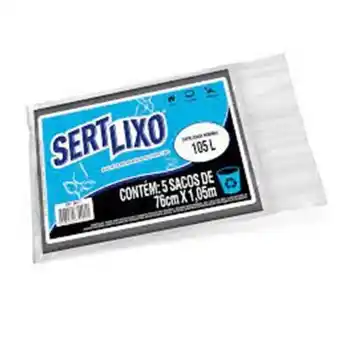 Almeida Mercados Saco de lixo preto 105l sert-lixo 05un oferta
