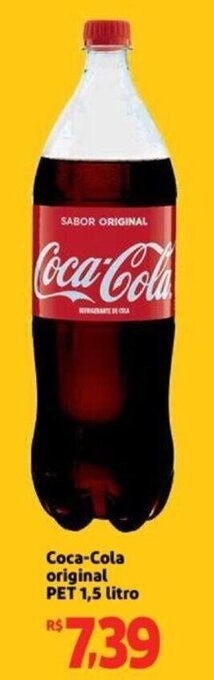 Extra Supermercado Coca Cola Original Pet 1.5L oferta