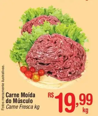 Fort Atacadista Carne Moída do Músculo 1kg oferta