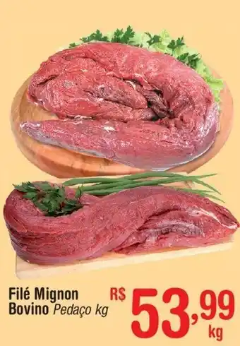 Fort Atacadista Filé Mignon Bovino Pedaço 1kg oferta