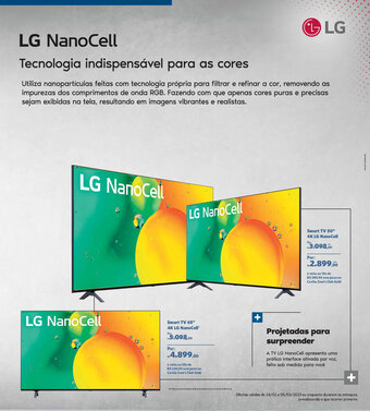 Smart TV 65" 4K LG Nanocell
