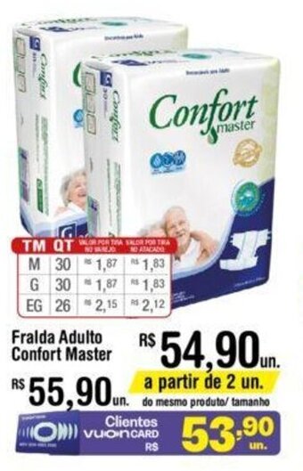 Fralda Adulto Confort Master