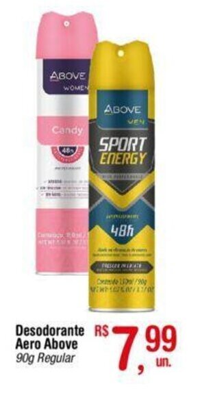 Fort Atacadista Desodorante Aero Above 90g oferta
