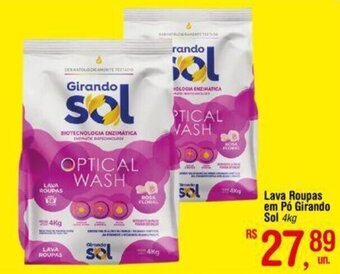 Fort Atacadista Lava roupas em pó Girando Sol 4kg oferta