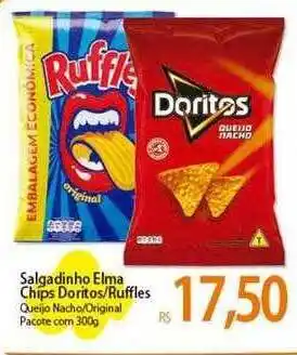 Atacadão Salgadinho elma chips doritos ruffles oferta