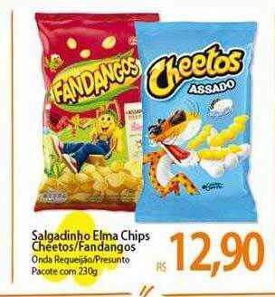 Atacadão Salgadinho elma chips cheetos fandangos oferta