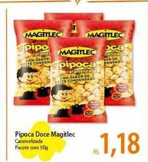 Atacadão Pipoca doce magitlec oferta