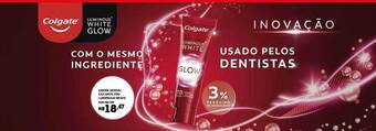 Bistek Supermercados Creme dental colgate luminous white oferta