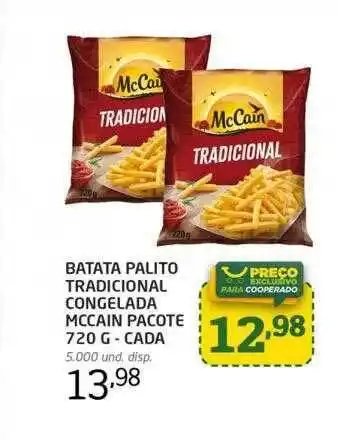 Cooper Batata palito tradicional congelada mccain oferta