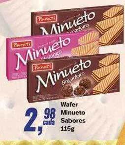 Rede Multi Market Wafer minueto sabores oferta